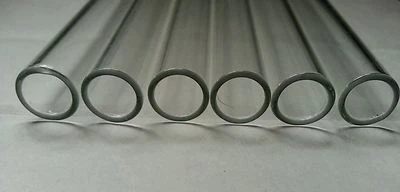 4" Vidrio Pyrex Soplado 12 Tubos 10mm OD 8mm ID Tubo 1mm Pared COE 33 Foto 1 de 3