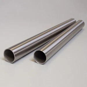Edelstahl Rundrohr Ø 60,3 x 2,0mm L: 300 - 1600mm V2A geschliffen Edelstahlrohr - Bild 1 von 2