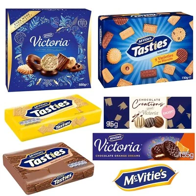 McVitie's Victoria Biscuit Selection –Assorted Tasties Chocolate Coated Biscuits - Image 1 of 4