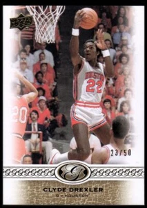 Upper Deck All Time Greats #131 2011 Clyde Drexler/50 - casi nuevo-como nuevo - Imagen 1 de 2