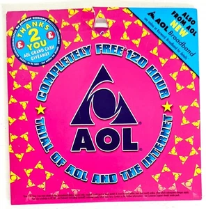 Disco de programa coleccionable en línea de América RARO, CD AOL v4.0 vintage - estrellas - Imagen 1 de 4