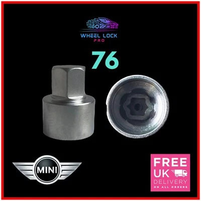 Llave de tuerca de rueda de bloqueo MINI número 76 - Vendedor del Reino Unido Foto 1 de 3