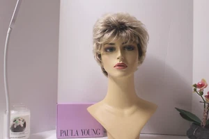 Peluca Paula Young CUBIERTA NIÑA Color Hilado Dorado Promedio Nueva Sin Etiquetas Nunca Usada - Imagen 1 de 7