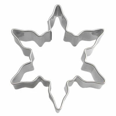 Städter Ausstecher Eiskristall Ausstechform Plätzchenform Keks Edelstahl 5 cm - Bild 1 von 3