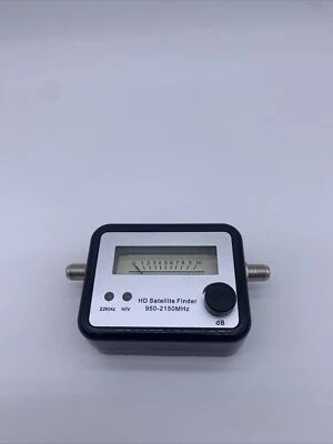 HD satellite finder 950-2150MHz 22KHz H/V 13-18V DC - Image 1 of 4