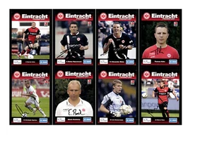 Autogrammkartensatz Eintracht Frankfurt 2009-10 34 Karten Original Sign(3315) - Bild 1 von 11