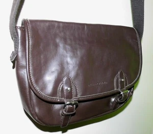 MARC O'POLO Damen Umhängetasche Messenger Tasche Braun Vintage - Bild 1 von 12