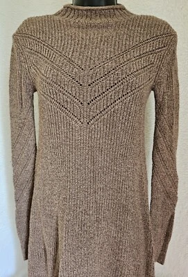 American Eagle Outfitters Womens Sweater Dress Size S Small Brown - Image 1 of 4