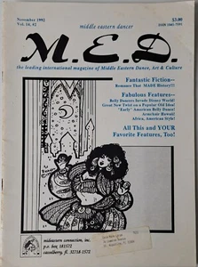 Middle Eastern Dancer Magazine - November 1992 - Vol 14 Num 2 - Belly Dancing - Bild 1 von 2