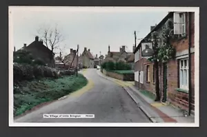 Postcard Little Brington nr Daventry view of The Village with pub RP - Picture 1 of 2