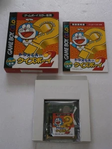 Doraemon no Quiz Boy 2 GBC Game Boy Color Nuevo Caja Daños NTSC-J - Imagen 1 de 6