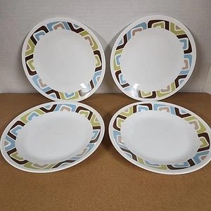 Corelle Vitrelle - Cuadrado - Plato de pan y mantequilla - 6 3/4" - Juego de 4 platos - Imagen 1 de 6