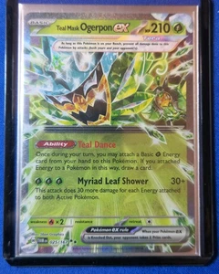Pokemon - Teal Mask Ogerpon EX - Ultra Rare 025/167 - 2024 Twilight Masquerade - Picture 1 of 1