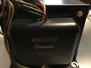 Sansui 9090... Transformador de potencia...Probado en unidad...Voltaje verificado con VOM. - Imagen 1 de 6