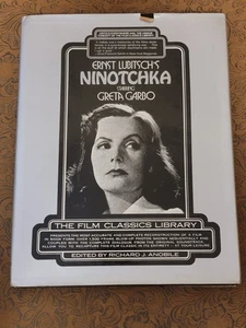 Ernst Lubitsch's Ninotchka Hard Cover Book Greta Garbo Film Classics Library ≏ - Foto 1 di 14