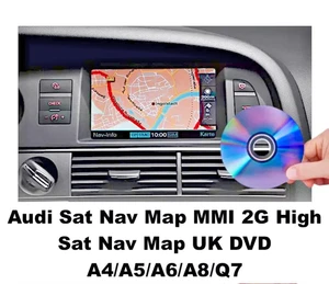 Audi MMI 2G High Sat Nav DVD | Map Update for A4, A5, A6, A7, A8, Q7 UK Europe - Picture 1 of 9