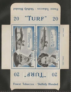 CARRERAS-UNCUT DOUBLE TURF SLIDE-FAMOUS BRITISH FLIERS 1956-#15#34- QUALITY CARD - Picture 1 of 2