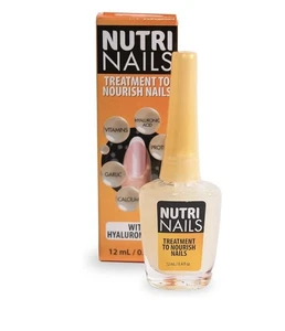 Nutri Nails with Hyaluronic Acid Nail Strengthener Vitamins Proteins Mineral - Picture 1 of 4