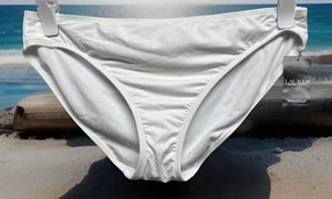 Lauren Ralph Lauren Badeanzug Weiß Unterteil 16 Neu mit Etikett. Strandboot - Bild 1 von 8