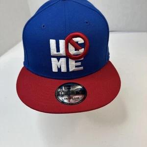 John Cena WWE Wrestling New Era 9Fifty U Cant C Me Blue Red Hat Cap NWT - Picture 1 of 9