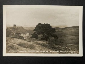 The Withens Haworth Yorkshire Real Photo Postcard J20 - Picture 1 of 2