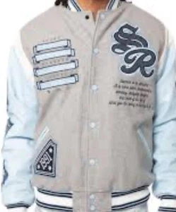Smoke Rise New York Herren Varsity Jacket Gr. Large Designer Jacke - Bild 1 von 9