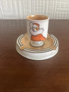 Seltener Art Deco Noritake Lustre Aschenbecher / Streichholzhalter mit Art Deco Dame - Bild 1 von 10
