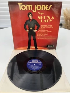 TOM JONES SINGS SHE’S A LADY SKL 5089 1971 VINYL LP RECORD - Picture 1 of 6