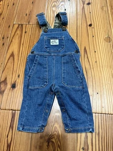Salopette Bass Pro Shops bambino denim 6 mesi cinturino mimetico fondo a scatto outdoor - Foto 1 di 5