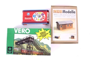 3 Vero Mamos MKB Bausätze Fußgängerüberweg Wellblechhütte Verkehrszeichen 1:87 - Picture 1 of 4