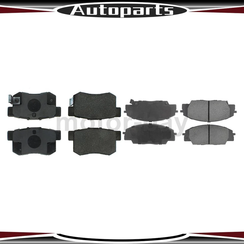 Juego de pastillas de freno de disco delanteras traseras para Honda Civic 2006 2007 2008 2009 2010 2011 Foto 1 de 4