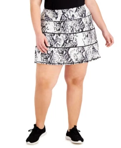 Ideology Damen A-Linien-Skort Schlangenmuster Stufen - Bild 1 von 15