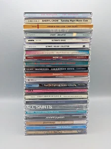 Pop 23 CD Lot Bulk Wholesale 80s 90s Y2K Bangles Seal Cher Crow Gomez MC Hammer - Picture 1 of 7
