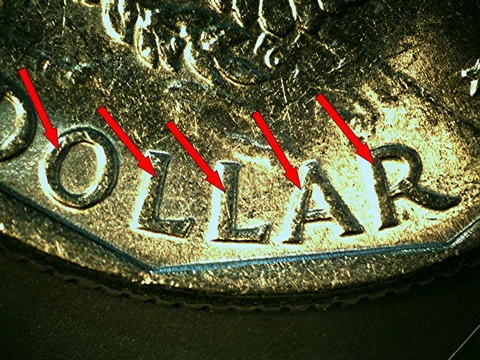 1979-D Susan B Anthony Dollar - DBL DIE REV 'DOLLAR  #PRICE REDUCED Cover