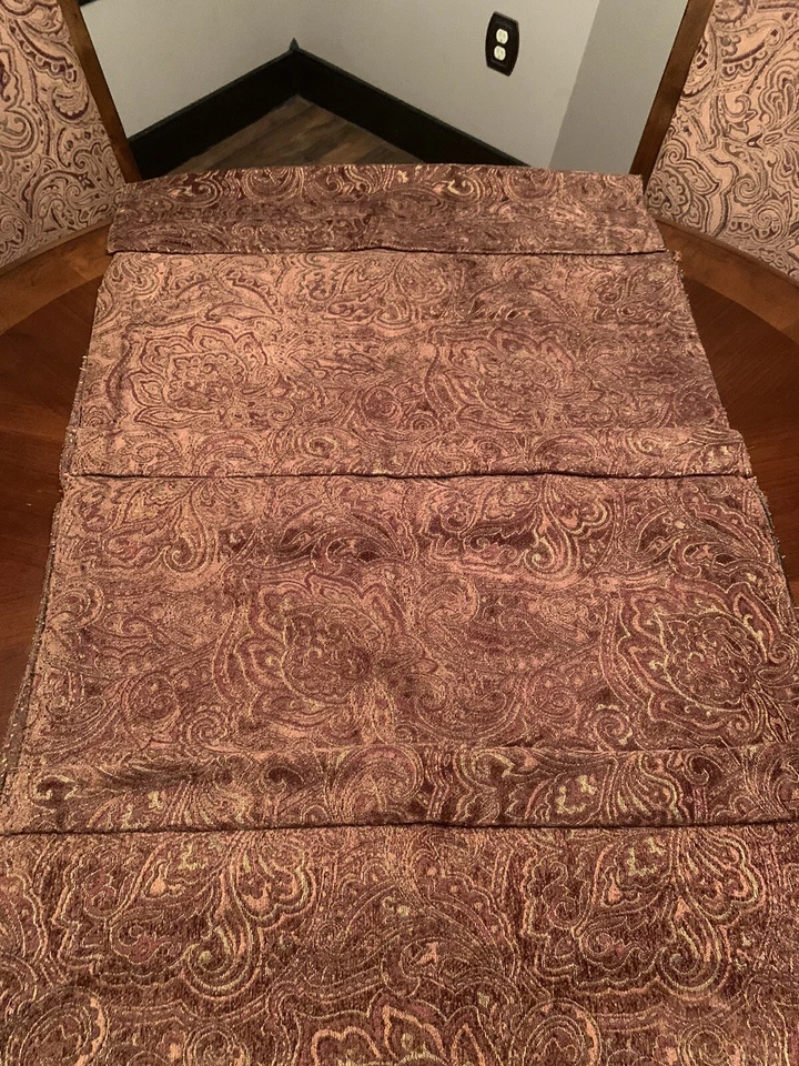 Ashley’s North Shore Furniture Cornice Upholstery  Fabric Valance 98”W x 27”L - Image 1 of 4