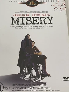 Misery James Caan Kathy Bates very good condition dvd region 4 t236 - Picture 1 of 1