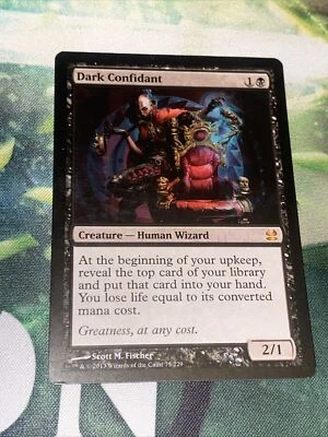 Dark Confidant X1 Mtg Modern Masters 2013 Lp - Image 1 of 2