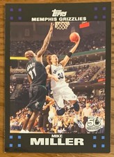MIKE MILLER W / KEVIN GARNETT, 2007-2008 TOPPS CARD, NBA LEGENDS !