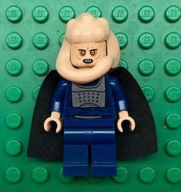 Lego Bib Fortuna - Cape, Light Nougat Skin Minifig: Star Wars Figure: 9516