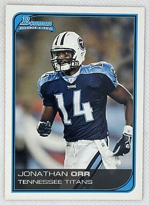 2006 Bowman #191 Jonathan Orr White /125 - Image 1 of 2