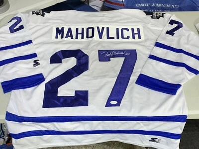 Frank Mahovlich Signed Toronto Maple Leafs Hockey Jersey JSA / Coa - Image 1 of 2