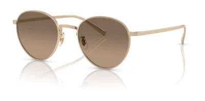 Oliver Peoples 0OV1336ST Rhydian 5035GN 金色砂岩渐变男式太阳镜 — 第 1/4 张图片