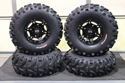 POLARIS GENERAL 1000  27" BEAR CLAW  ATV TIRE & VIPER BLK WHEEL KIT POL10K - Image 1 of 4