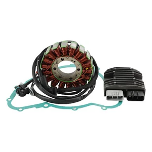 18 POLE STATOR + VOLTAGE REGULATOR + GASKET FOR TIGER 800,XC,XCa,Xr,XRx (674842) - Picture 1 of 9