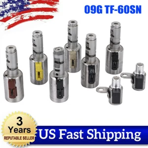 8pcs 09G TF-60SN/TF60SN 6-speed Trans Solenoid set For VW Audi Mini 2003-On FWD - Picture 1 of 10
