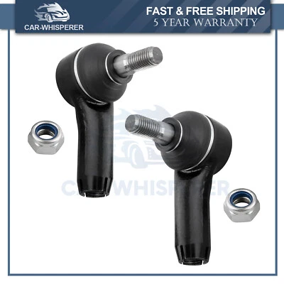 2x Eslabón de extremo de barra de amarre exterior delantero para Audi 100 200 5000 A6 S4 S6 V8 Quattro ES2753 Foto 1 de 4