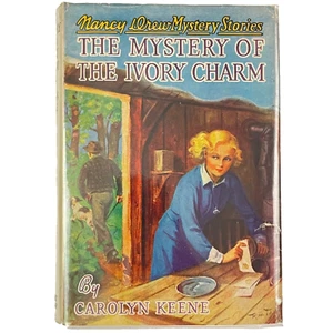 THE MYSTERY OF THE IVORY CHARM Nancy Drew Mystery Stories by Carolyn Keene HC/DJ - Picture 1 of 10