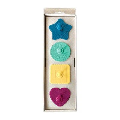 Talisman Designs Thumbprint Linzer Cookie Cutters - Set of 4 - Image 1 of 4