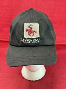Legend Trail Golf Club Scottsdale AZ Patch Adjustable Strap Black Baseball Hat - Picture 1 of 8