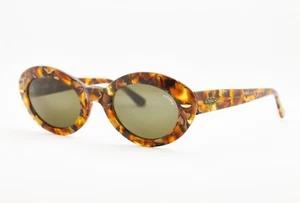 Sting 192 Sunglasses Vintage Classic Oval New Old Stock Made in Italy 1980s - Picture 1 of 9